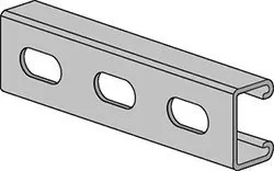 ANVIL 2400003907 Eh 10 Green With Elongated Holes Channel | BU2AJL