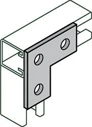 ANVIL 2400013500 Green Flat Angle Plate | BU2AWJ
