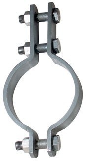 ANVIL FIG 295 Pipe Clamp, Double Bolt, Cast Iron | CF4FRA