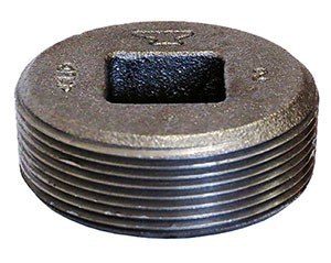 ANVIL FIG 390CI Countersunk Plug, Cast Iron, 24 Inch Pipe | CF4FWQ
