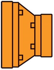 ANVIL FIG 7072FP Concentric Reducer, 6 Inch through 36 Inch Size | CF4GEJ