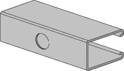 ANVIL FIG AS 150KO Channel with Knock Outs | CF4GNH