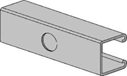 ANVIL FIG AS 200KO Channel with Knock Outs | CF4GNW