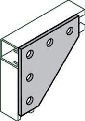 ANVIL FIG AS 2190 Flat Corner Connector | CF4GPQ