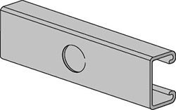 ANVIL FIG AS 400KO Channel with Knock Outs | CF4GTZ