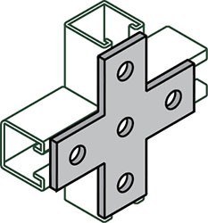 Cross Plate, 1-5/8 Inch Width