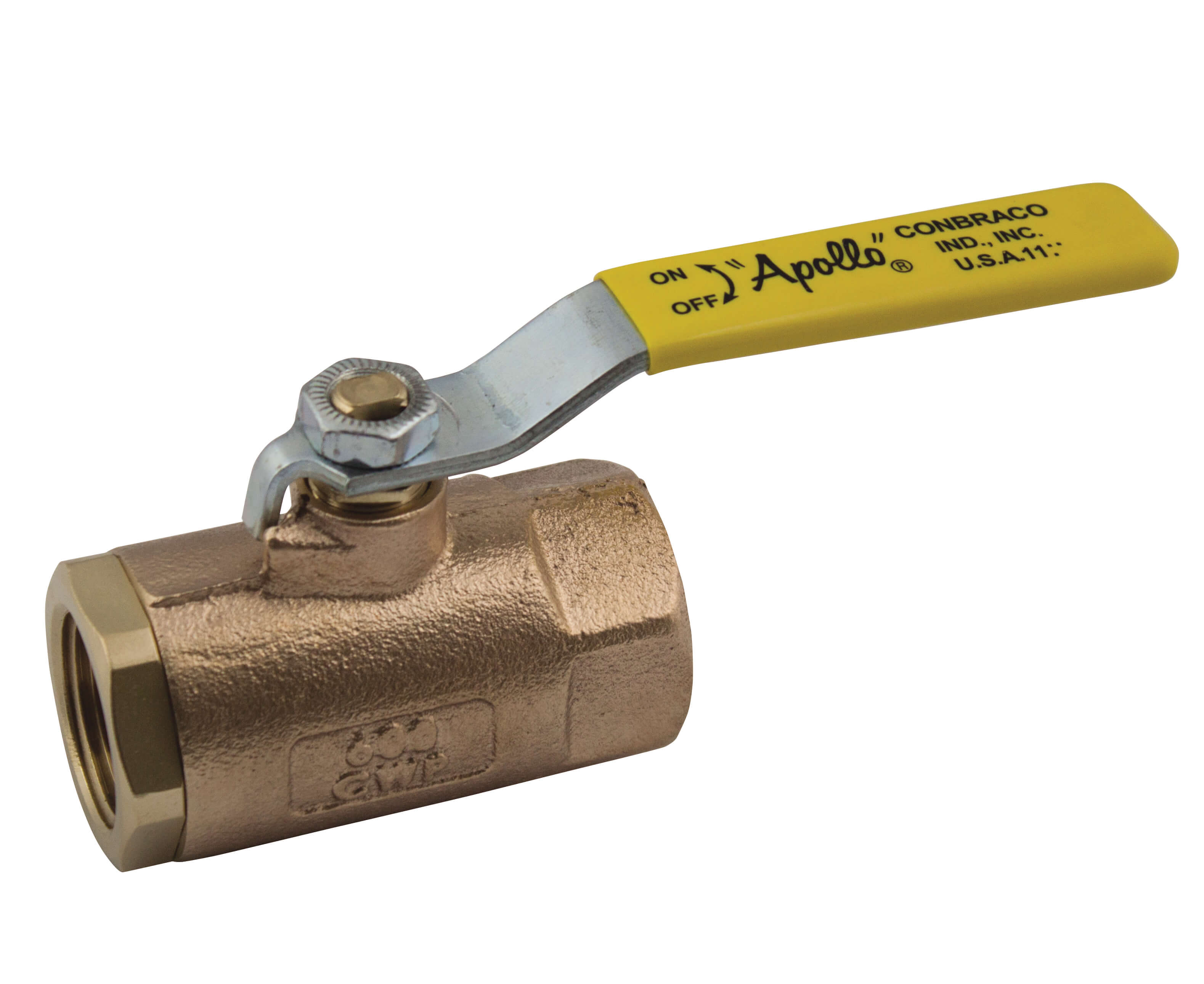 APOLLO VALVES 70-145-B8 Ball Valve, FNPT, Bronze, 1 Inch Size | AL9AAH 70145B8