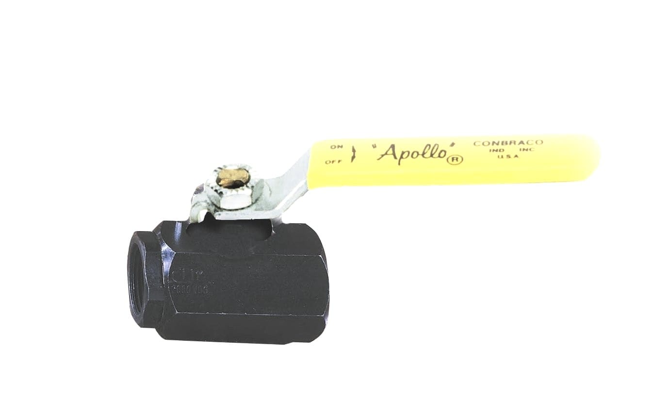 APOLLO VALVES 72-144-01 High Pressure Ball Valve, FNPT, Carbon Steel, 3/4 Inch Size | AK2BJG 7214401