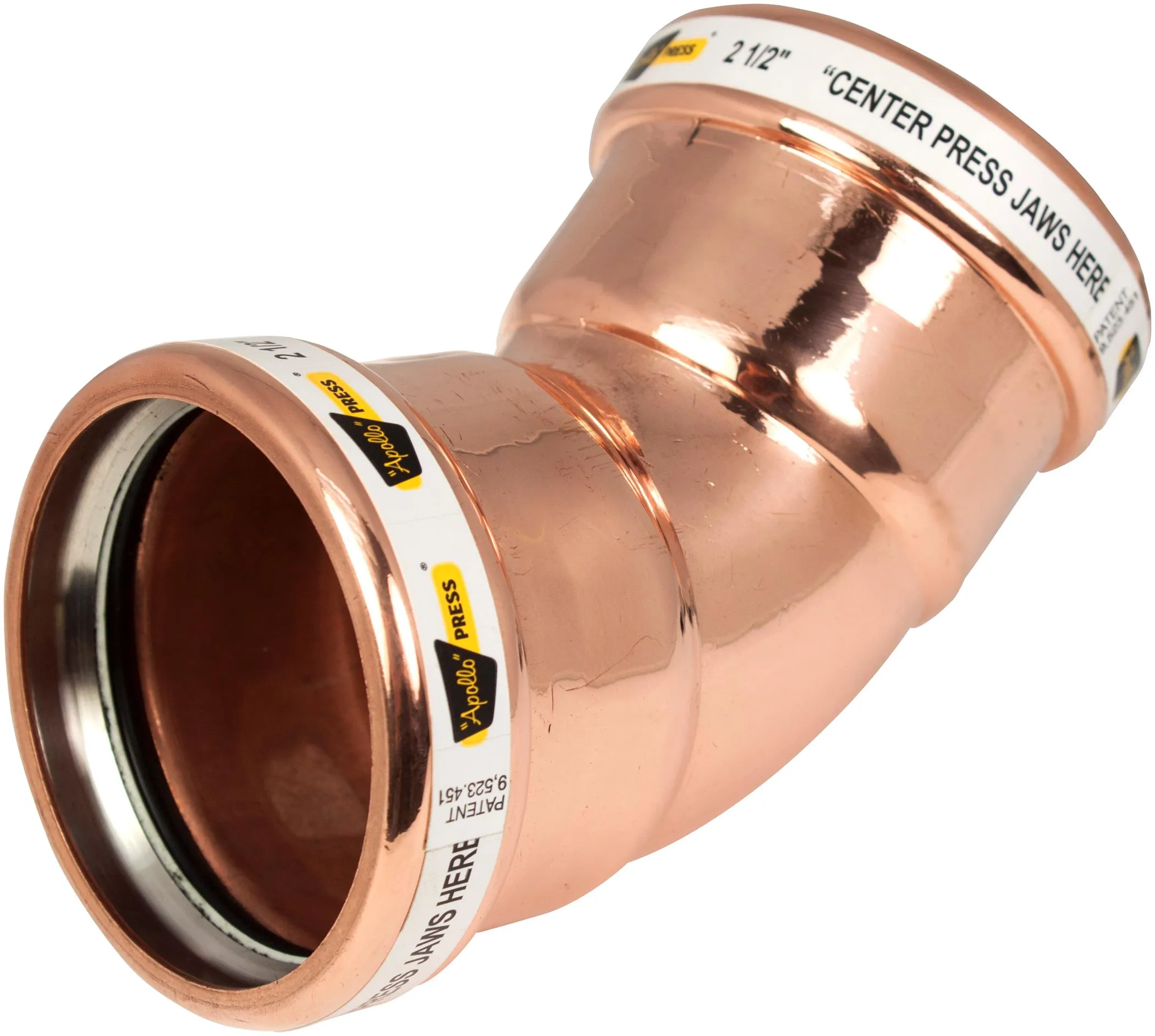 APOLLO VALVES 10062052 Elbow, 45 Degree, Copper | BP2GYN