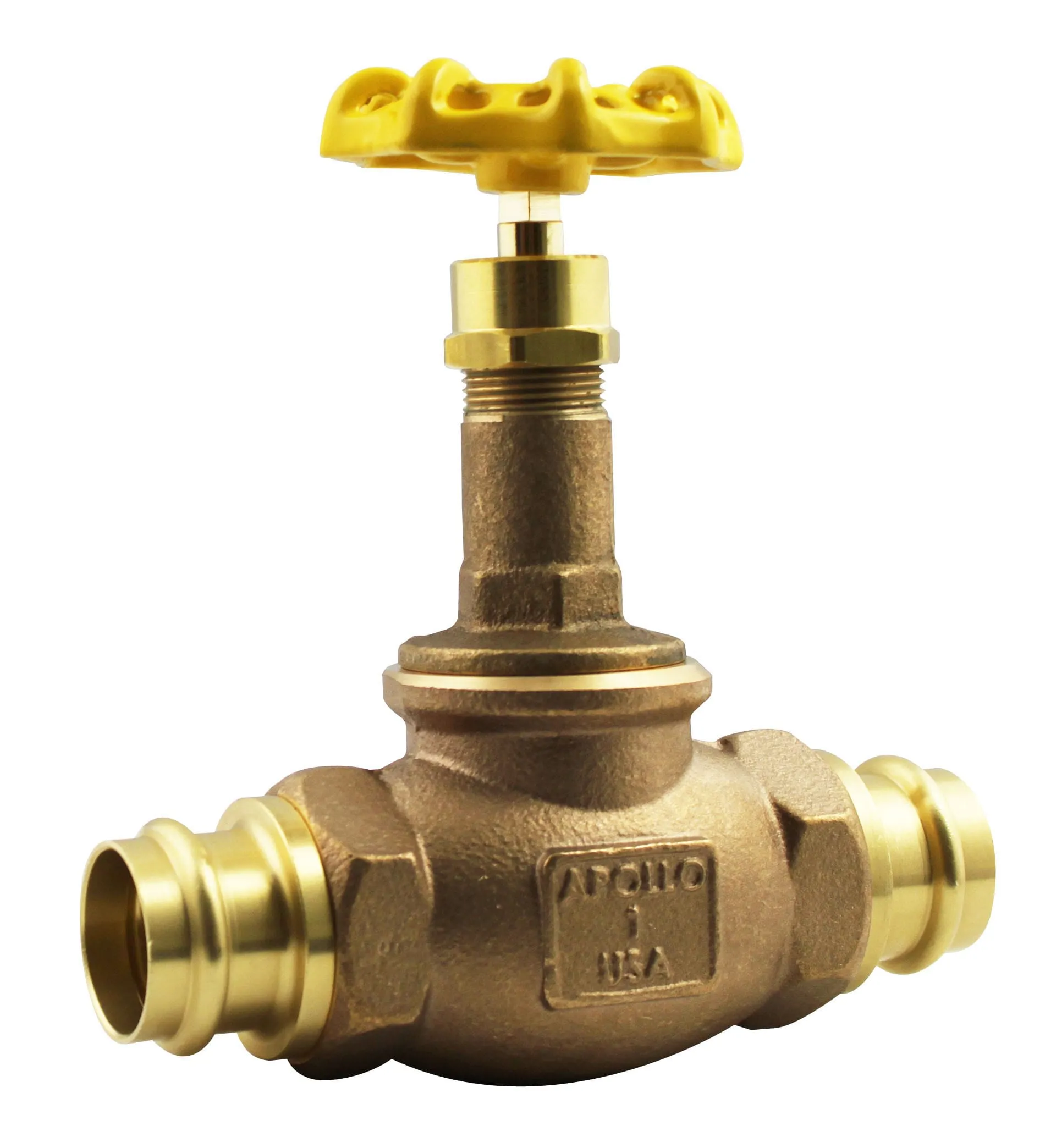 APOLLO VALVES 3313501PR Globe Valve, 1 Inch Size, Class 125, Bronze | BM6YWD 120T1PR