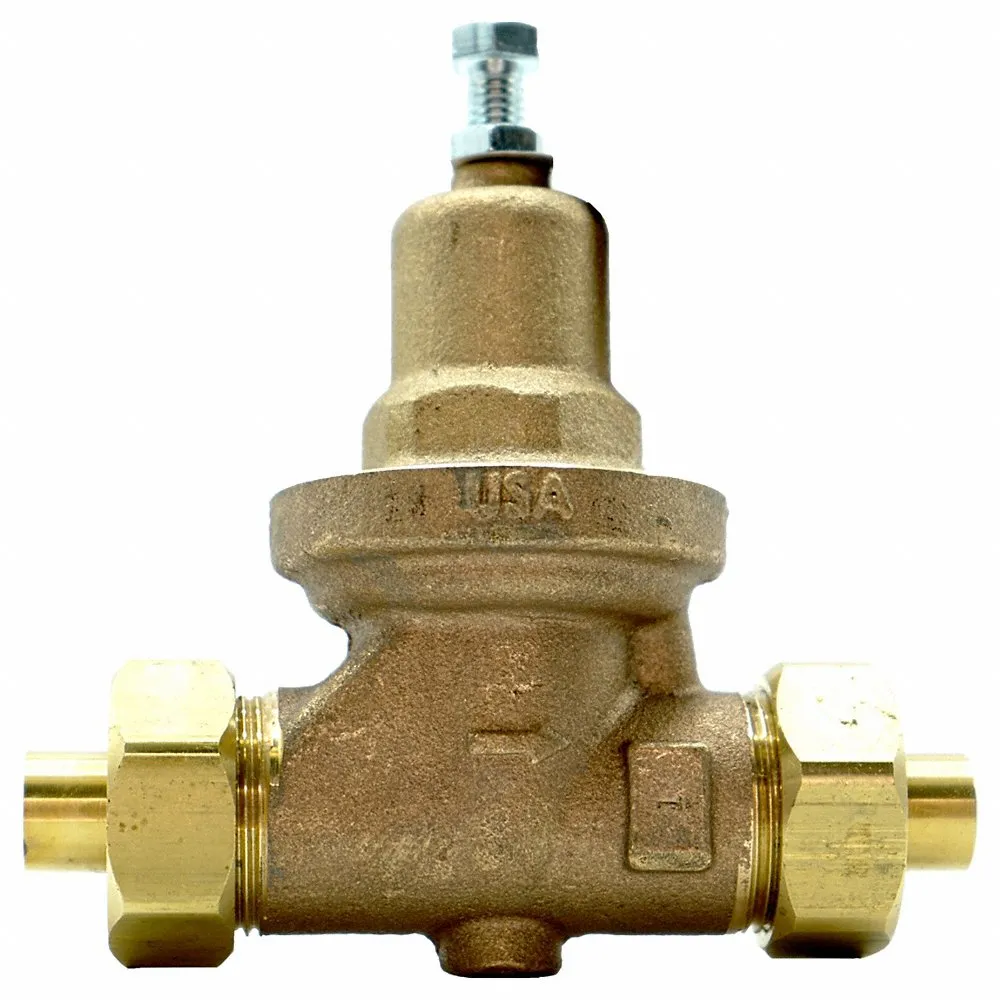 Vacuum Breaker, 1/2 in Size, FNPT Connection, Bronze, 1 3/16 in Wd, 125 psi Max. Pressure