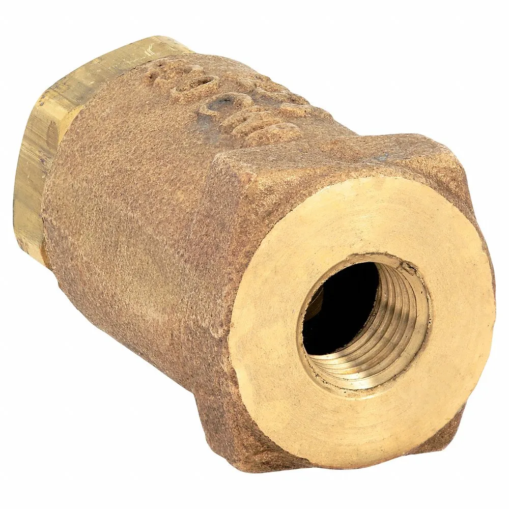 Ball Cone Spring Check Valve Bronze 1/2