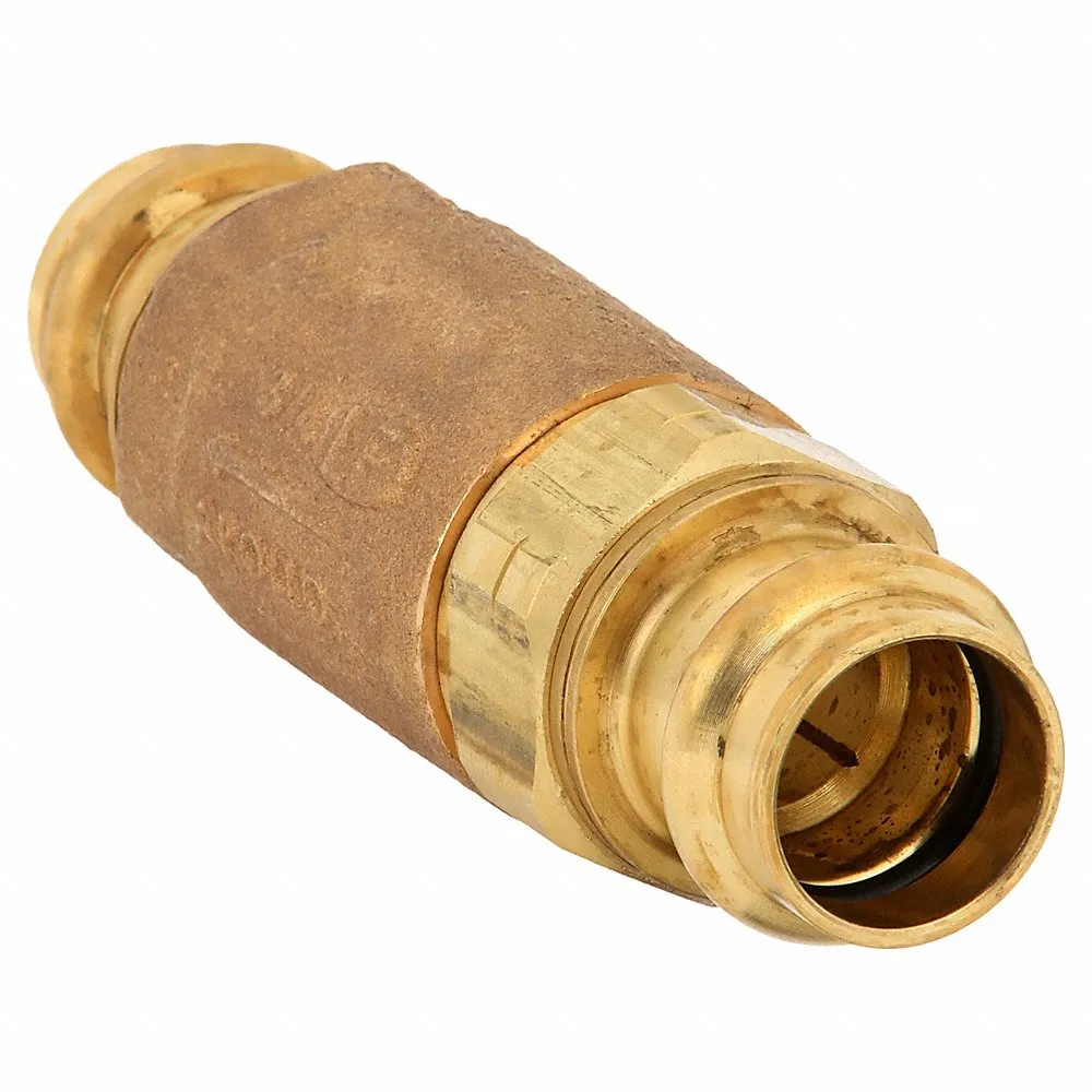APOLLO VALVES 61LF10401PR Ball Cone Check Valve Low Lead Bronze | AC6WNK 36N619