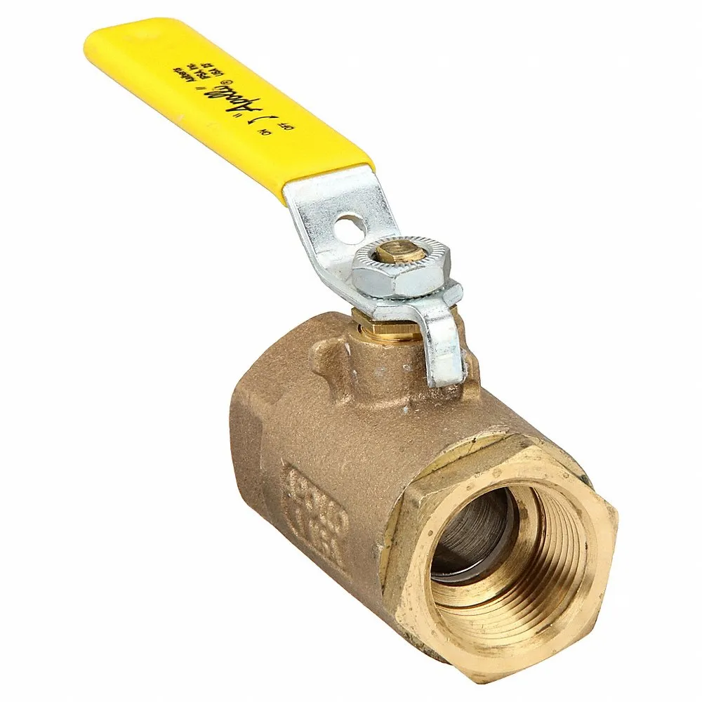 APOLLO VALVES 70-105-01 Bronze Ball Valve Inline Fnpt 1 In | AE9LHX 6KK51