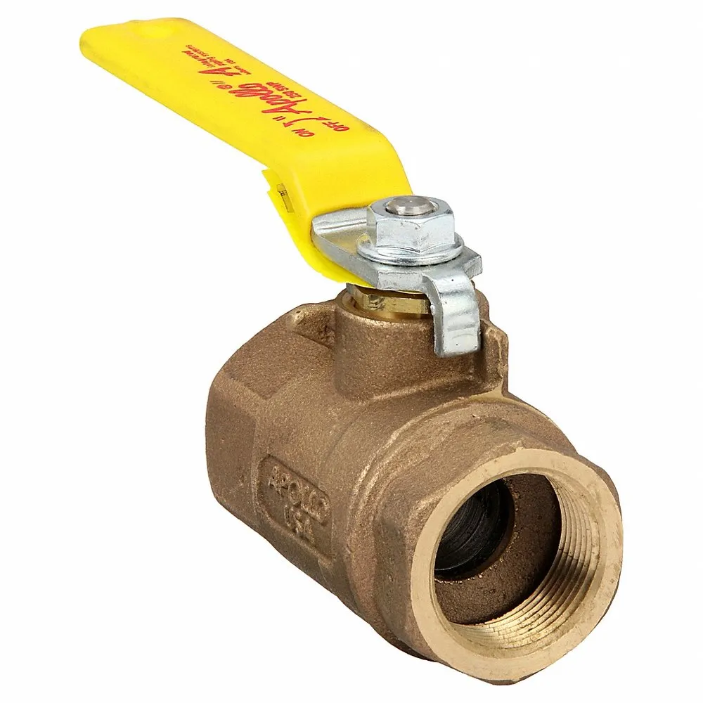 APOLLO VALVES 70-146-64 Bronze Ball Valve Inline Fnpt 1-1/4 In | AE4UDK 5MU32