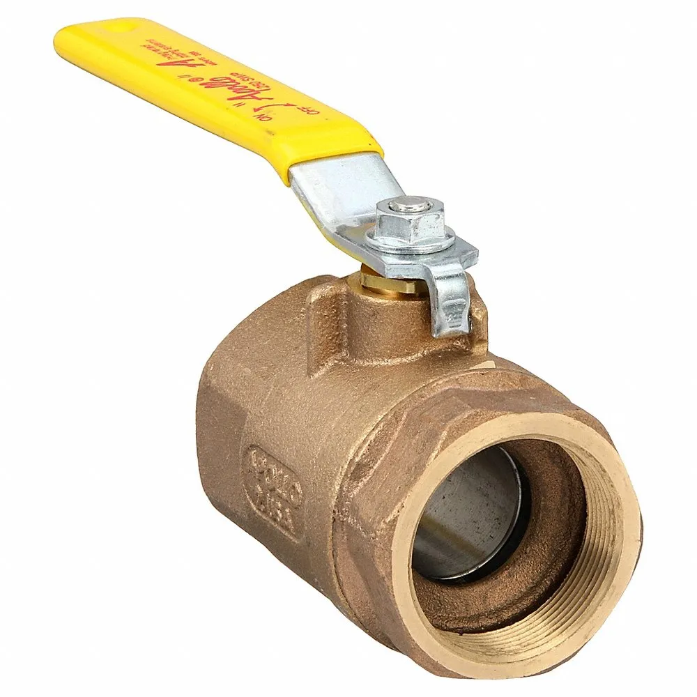 APOLLO VALVES 70-148-64 Bronze Ball Valve Inline Fnpt 2 In | AE4UDM 5MU34