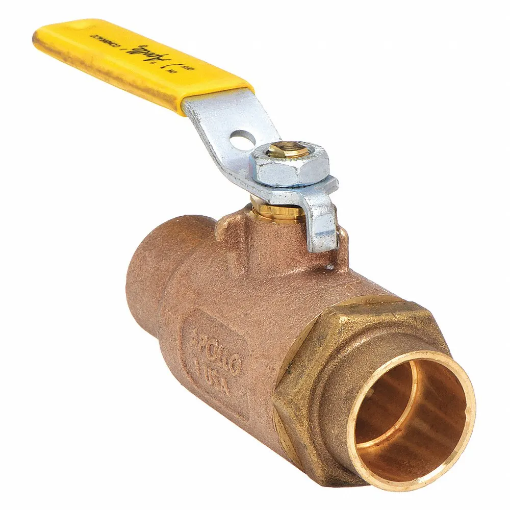 APOLLO VALVES 70-203-01 Bronze Ball Valve Inline Solder 1/2 In | AB9NNW 2EEH4