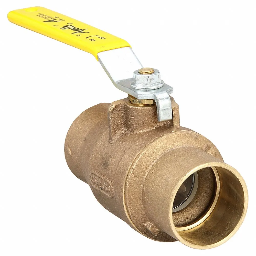 APOLLO VALVES 70-208-01 Bronze Ball Valve Inline Solder 2 In | AB9NPB 2EEH9