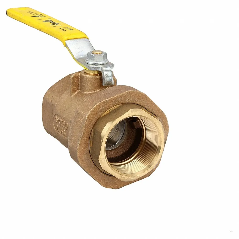 APOLLO VALVES 70-308-01 Bronze Ball Valve Single Union Fnpt 2 In | AA9DAX 1CKH6