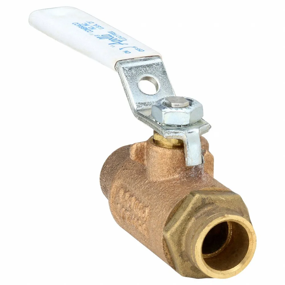 APOLLO VALVES 70LF24301 Lead-free Bronze Ball Valve Solder 1/2 In | AD3MCA 40D913 / 70LF-243-01