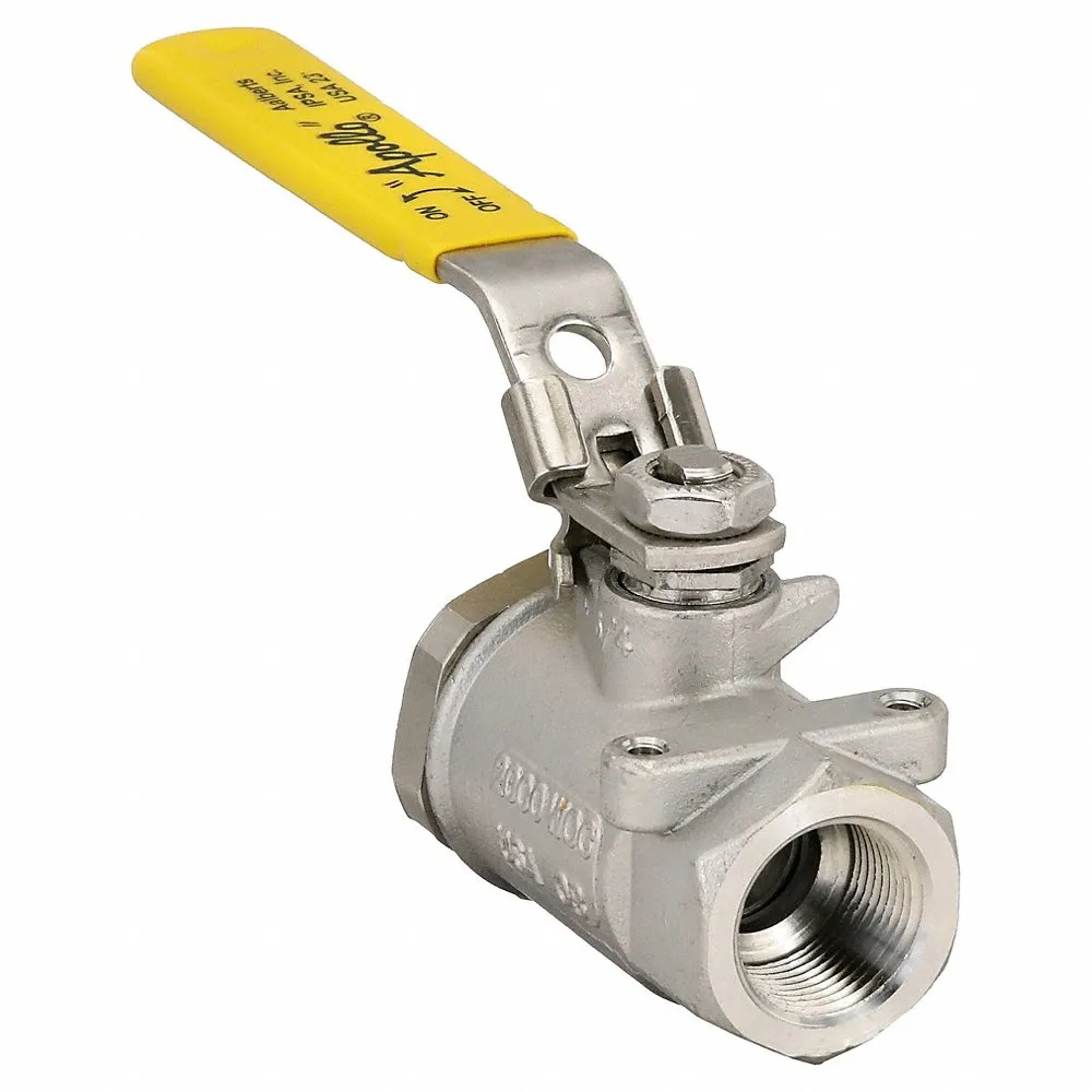 APOLLO VALVES 76-104-27A Stainless Steel Ball Valve Fnpt 3/4 In | AA9DDH 1CKR9