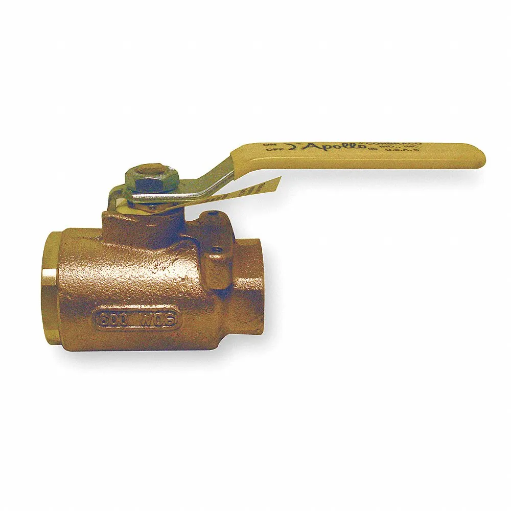 Ball Valve, 3/4 in Pipe, Full, 600 psi CWP, Up to 500 Deg. F, Lever Handle, Female NPT