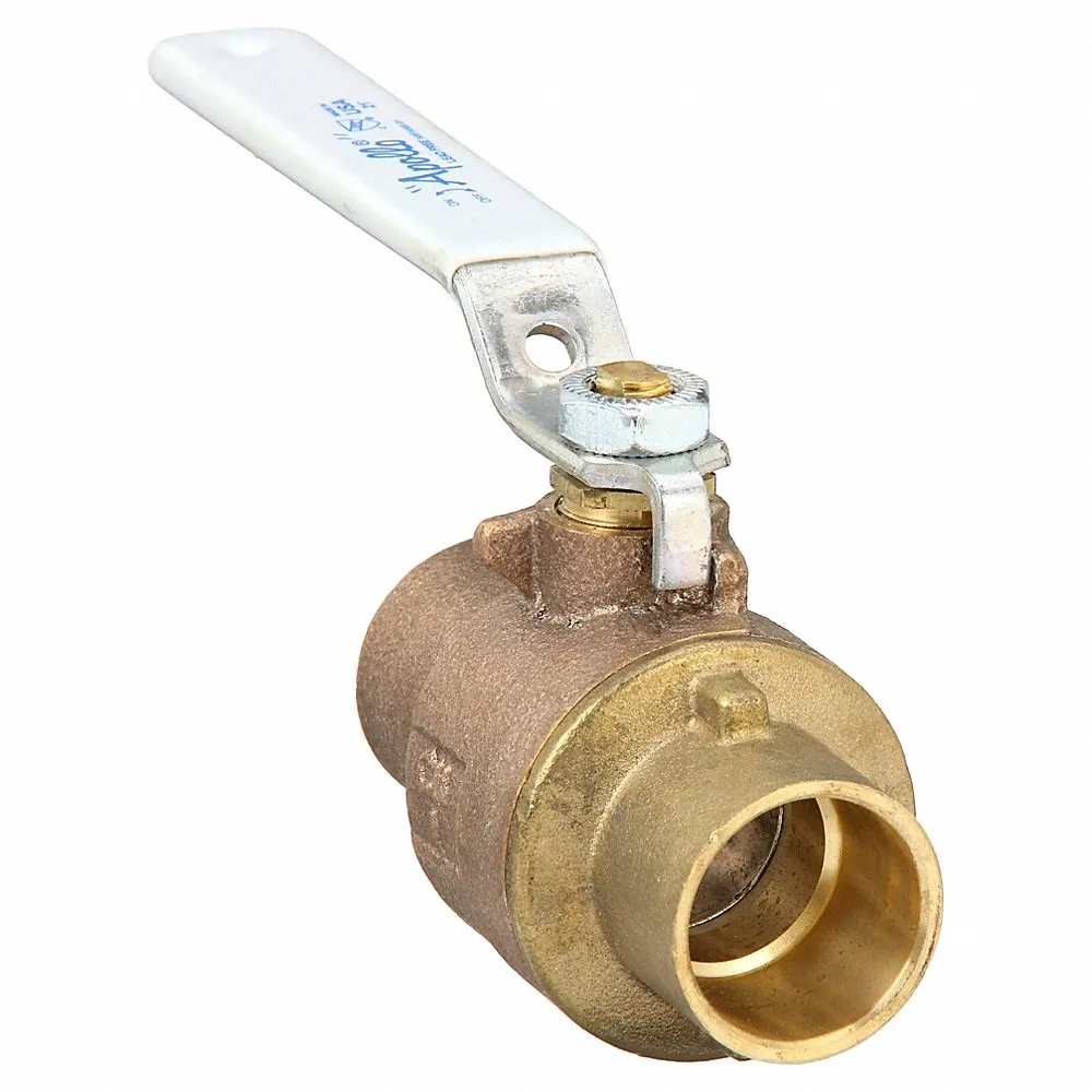 APOLLO VALVES 77CLF20501A Ball Valve, Size 1 Inch, Bronze, Full Port | BZ8DJC