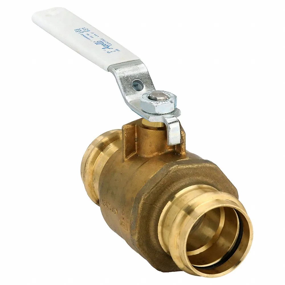 APOLLO VALVES 77VLF-146-01 Low Lead Brass Ball Valve Press 1-1/4 In | AC6WMH 36N593
