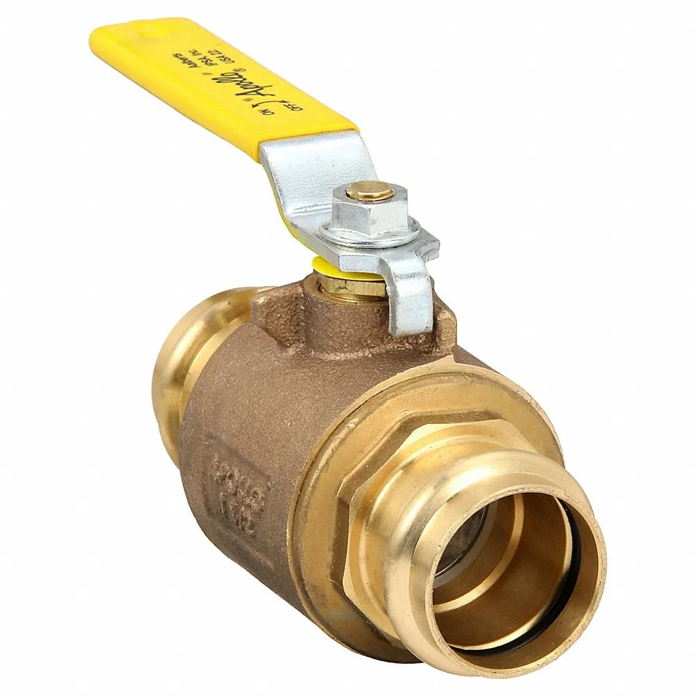 APOLLO VALVES 77W10701A Ball Valve, Brass, Inline, 2-Piece, 1 1/2 Inch Pipe Size | CH6MRM 55ET30