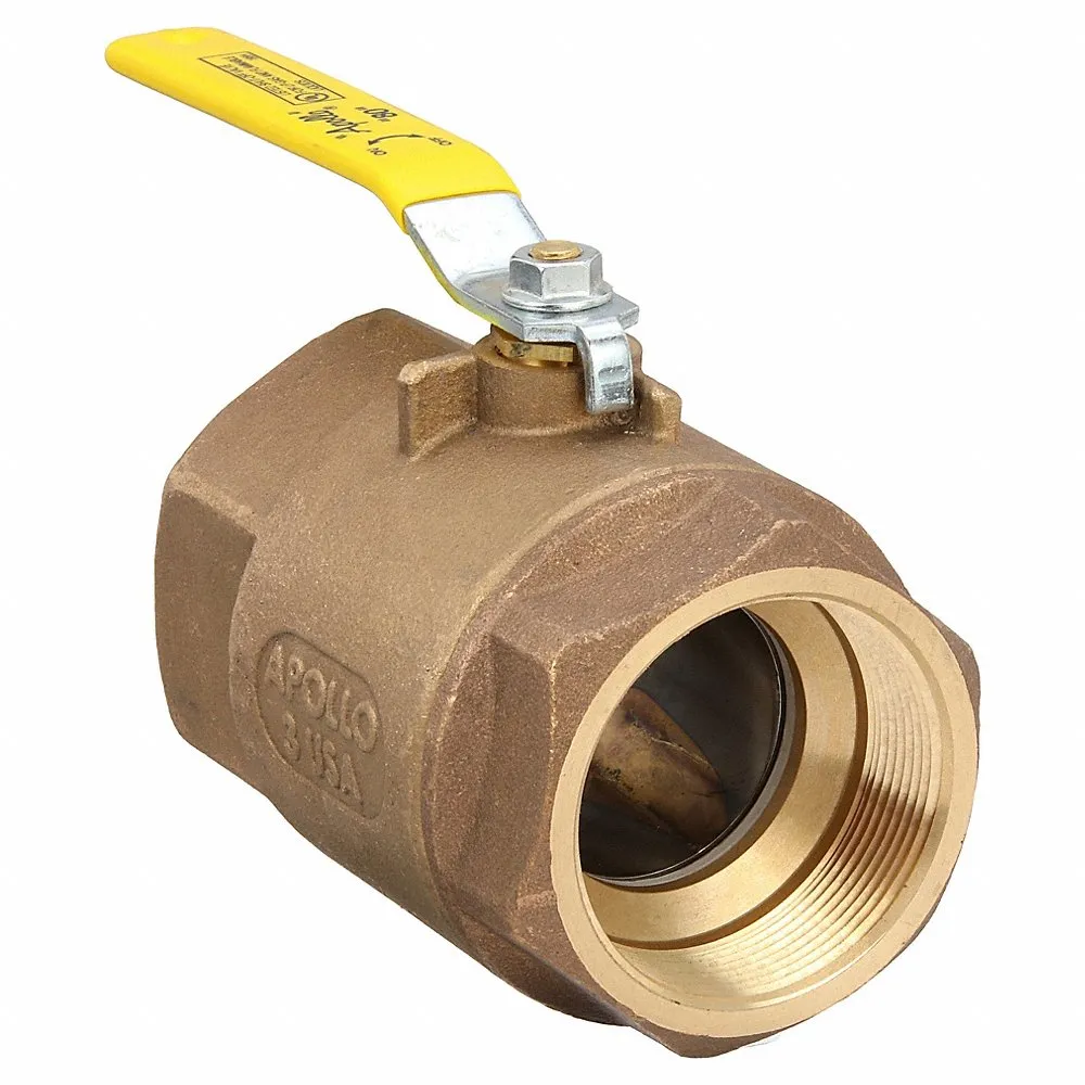 APOLLO VALVES 80-100-01 Bronze Gas Ball Valve Inline Fnpt 3 In | AA9DBF 1CKJ5