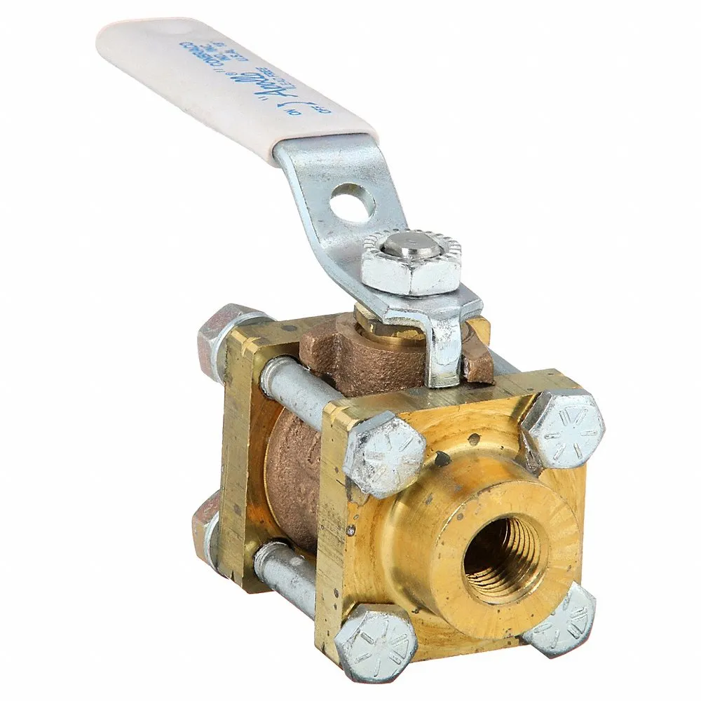 APOLLO VALVES 82LF-101-01 Lead-free Bronze Ball Valve Inline Fnpt 1/8 In | AD3MCJ 40D936