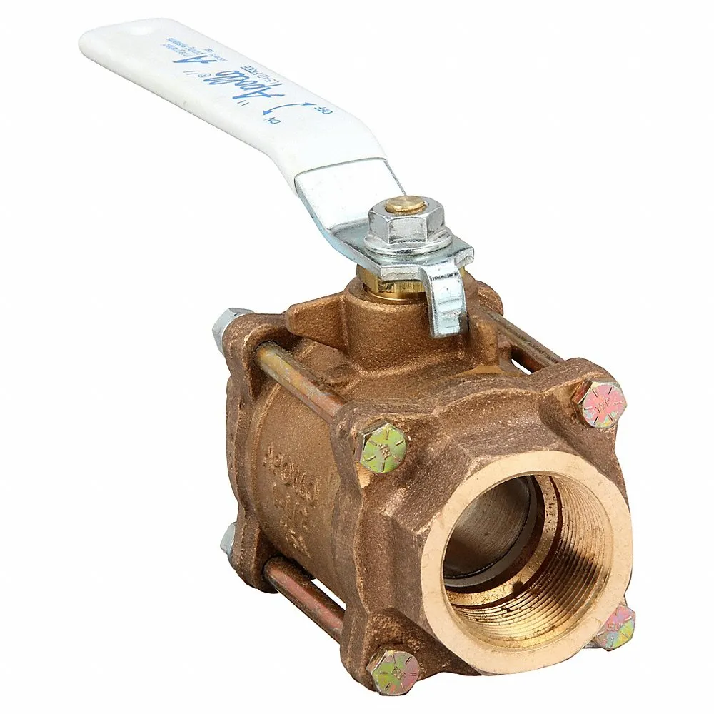 APOLLO VALVES 82LF-107-01 Lead-free Bronze Ball Valve Fnpt 1-1/2 In | AD3MCQ 40D942