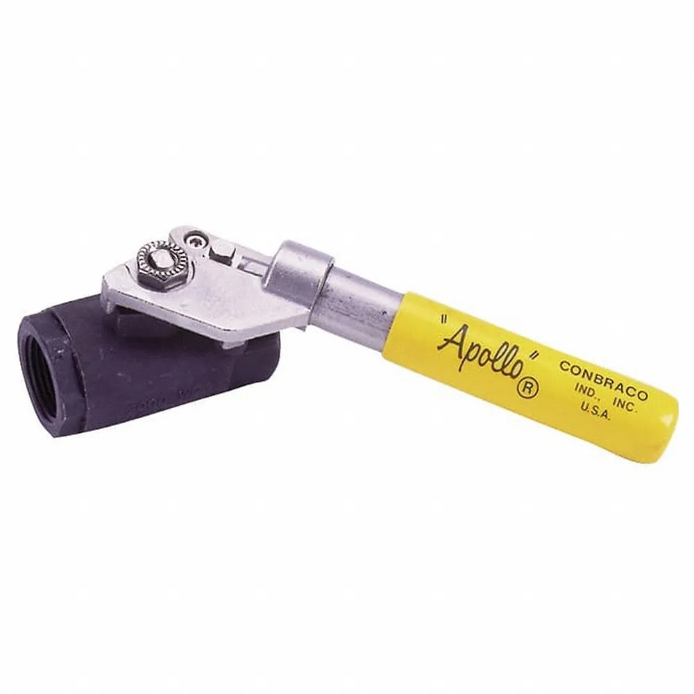 APOLLO VALVES 89-506-01 Carbon Steel Ball Valve Inline Fnpt 1-1/4 In | AA9DCL 1CKN7