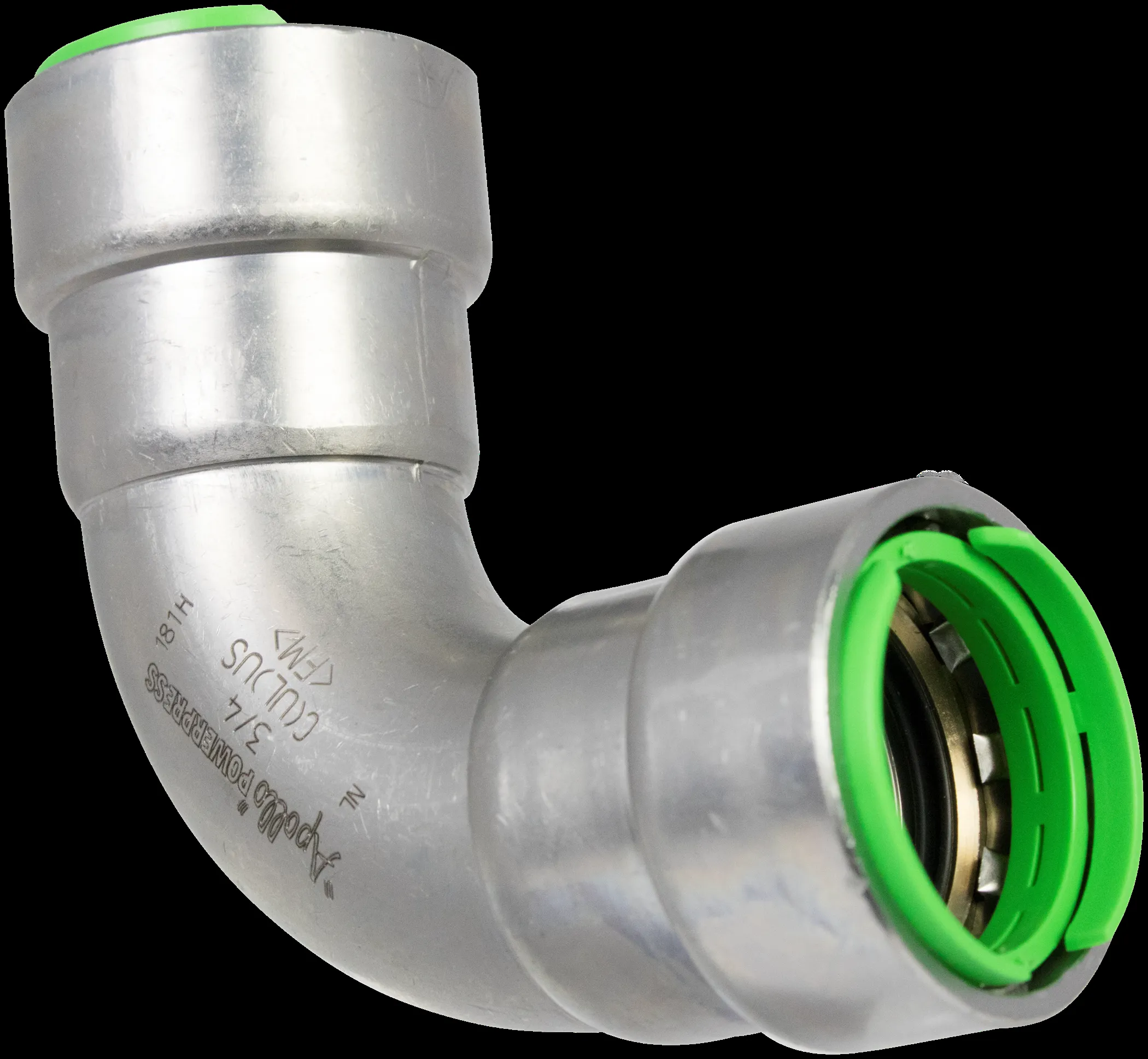 APOLLO VALVES PWR7480154 Elbow, 1-1/4 Inch Size, 90 Degree, Powerpress | CB8VRC