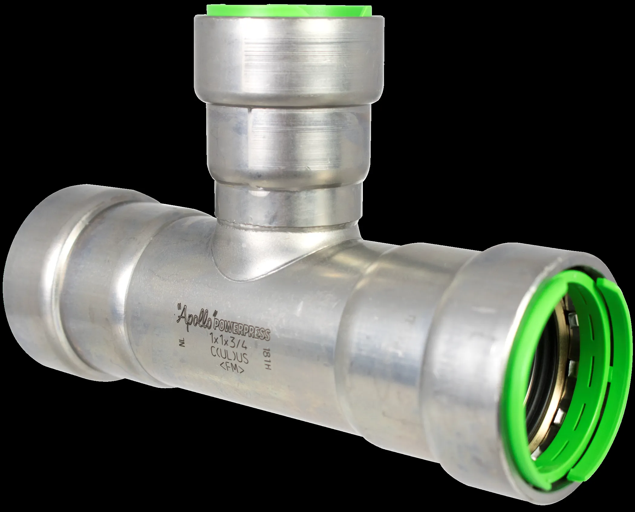 APOLLO VALVES PWR7480429 Tee Handle, Size 3/4 x 3/4 x 1/2 Inch | BZ9URD