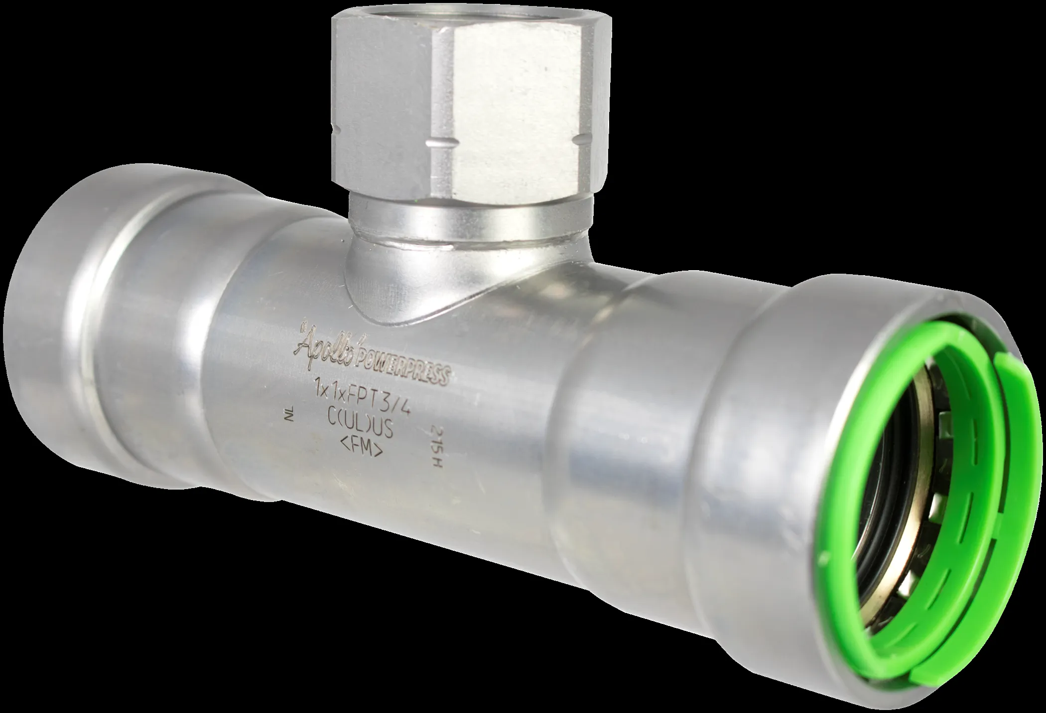 APOLLO VALVES PWR7480583 Tee Handle, Size 1 x 1 x 3/4 Inch | BZ9URV