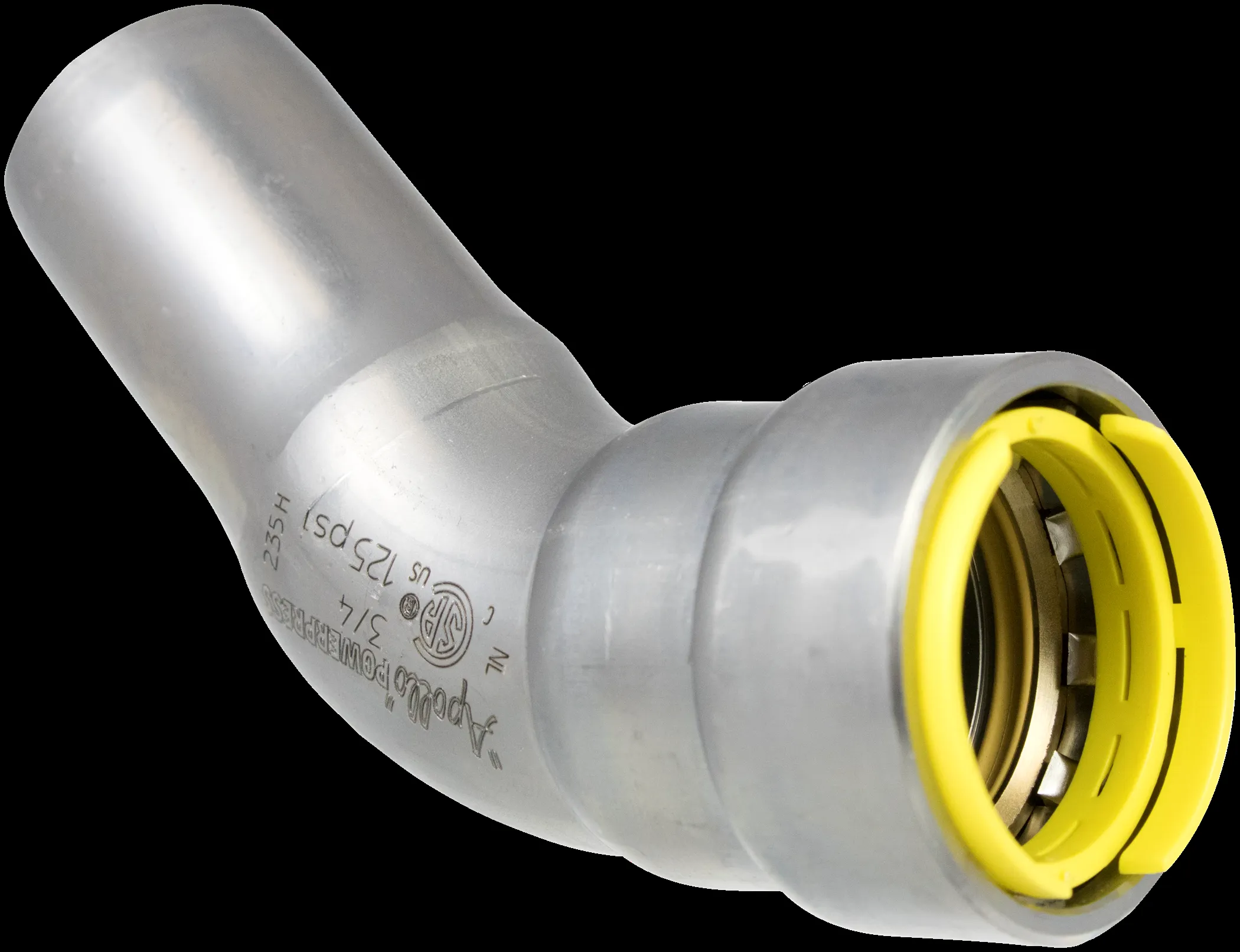 APOLLO VALVES PWR7481628 Elbow, Gas, 1-1/4 Inch Size, 45 Degree Street | CB7FNT