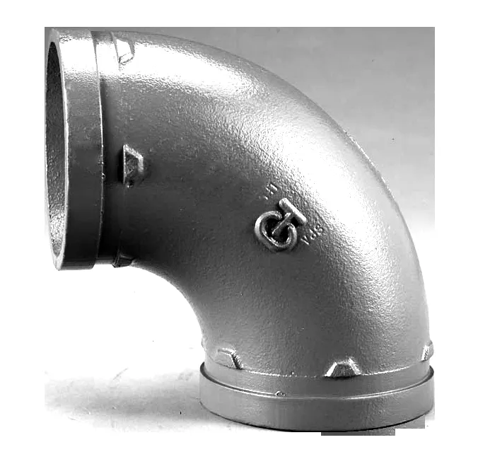 APOLLO VALVES SJT71103G Elbow, 3 Inch, Galvanized, 90 Degree | BP4RAN