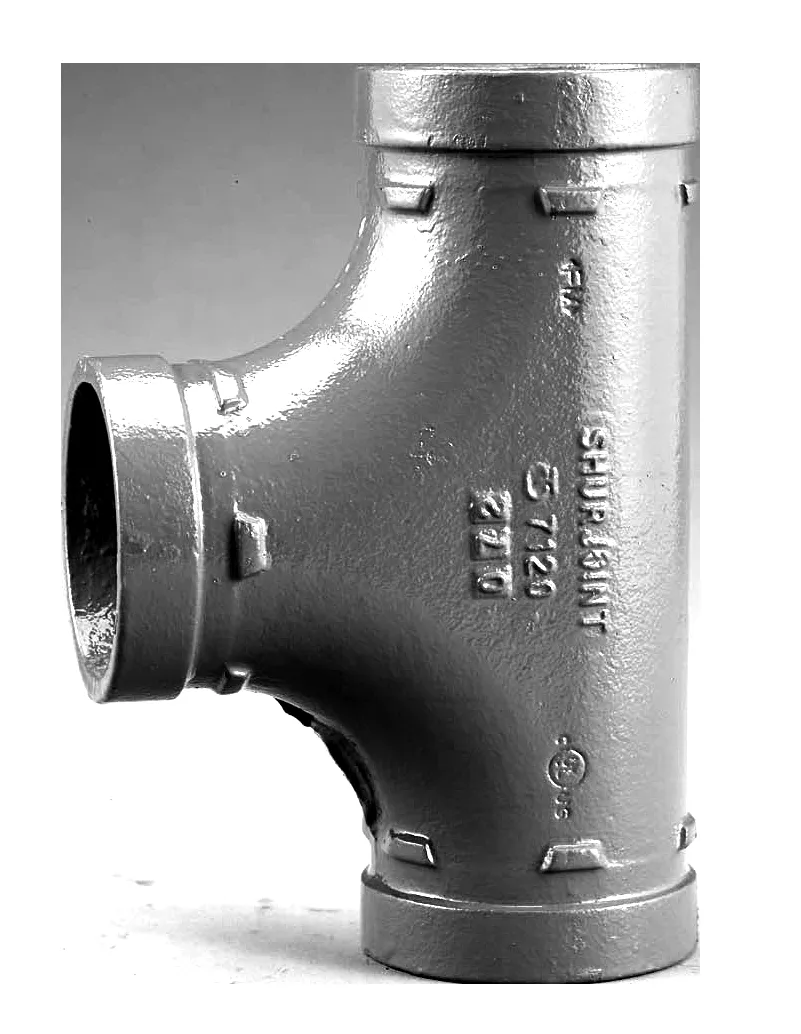APOLLO VALVES SJT71202G Tee, 2 Inch, Galvanized | BP3MXV