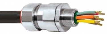 Cable Gland With Resin, 125 Npt Size