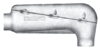 APPLETON ELECTRIC BLB400M 4 Inch Conduit Outlet Body | BJ8YXT