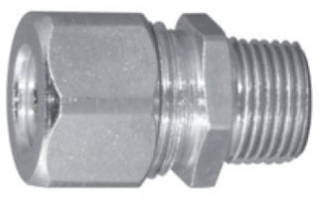 APPLETON ELECTRIC CG100100S Cord Connector 1 Inch, Steel | BJ8ZXJ