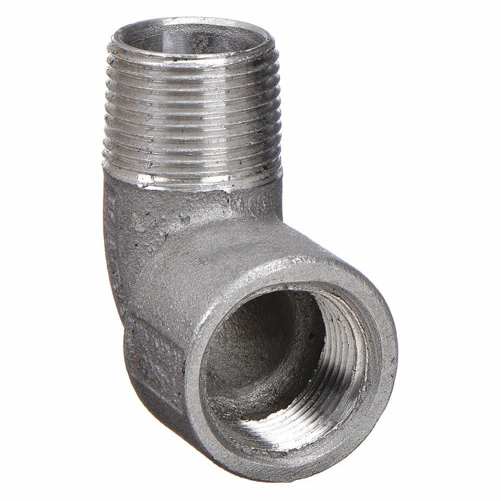 APPLETON ELECTRIC ELMF90-75-A Elbow, 90 Deg., Plain, 3/4 Inch Trade, Female to Male, NPT, Aluminum | AA2LRT 10P974