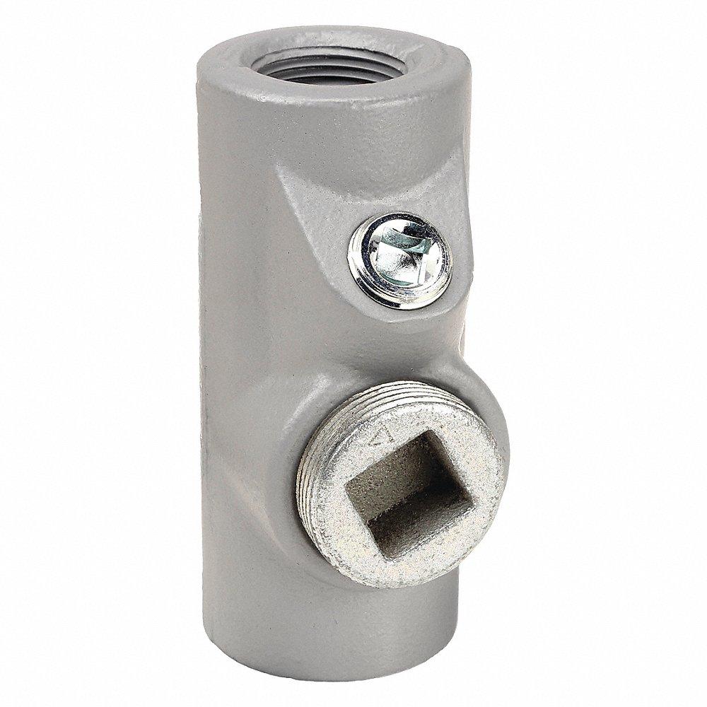 APPLETON ELECTRIC EYSEF100 Sealing Fitting, Vertical & Horizontal, 1 Inch Trade, Female, 5 1/16 Inch Length, Iron | AA2NTX 10V079