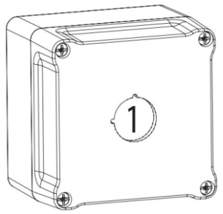 APPLETON ELECTRIC U21W101 Control Station Enclosure, Polyester | BK2XDW