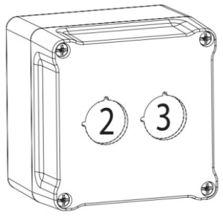 APPLETON ELECTRIC U21U102 Control Station Enclosure, Polyester | BK2XDM