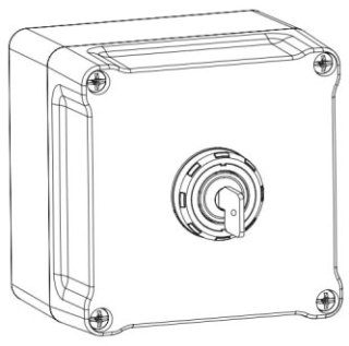 APPLETON ELECTRIC U21W4E3 Control Station, Polyester | BK2XGL