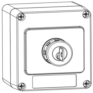 APPLETON ELECTRIC U81X3C3 Control And Pendant Station, Aluminium | BK2YZH