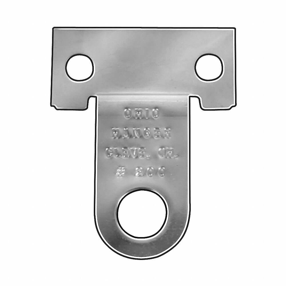 APPROVED VENDOR 1001 Hanger 2 Hole Non-adjustable 1 x 1 1/3l - Pack Of 4 | AC8TQD 3DRE3