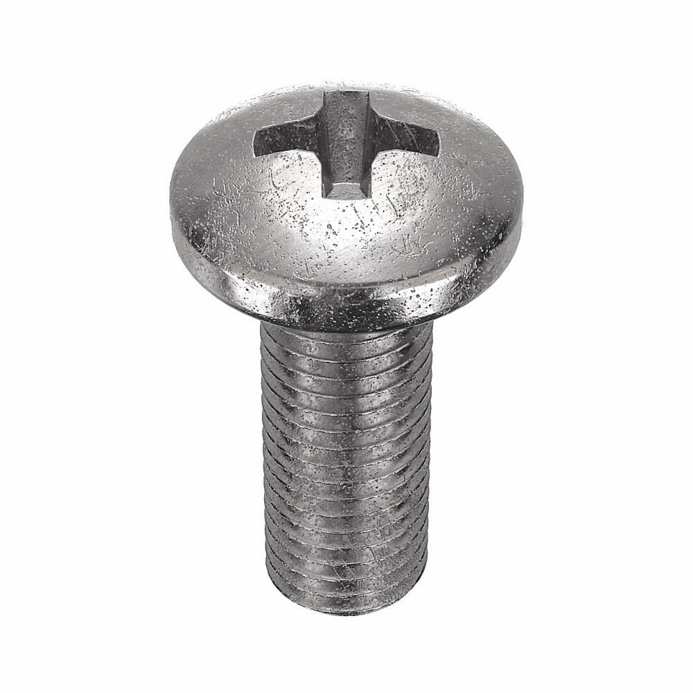 APPROVED VENDOR 1ZE21 Machine Screw Pan 10-32 X 1/2 L, 100PK | AB4MZT